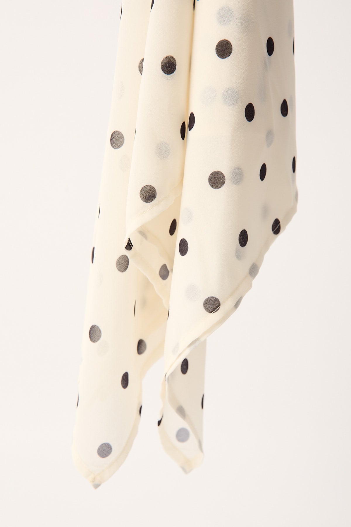 Perfect Stranger Polka Wish Scarf Cream Print