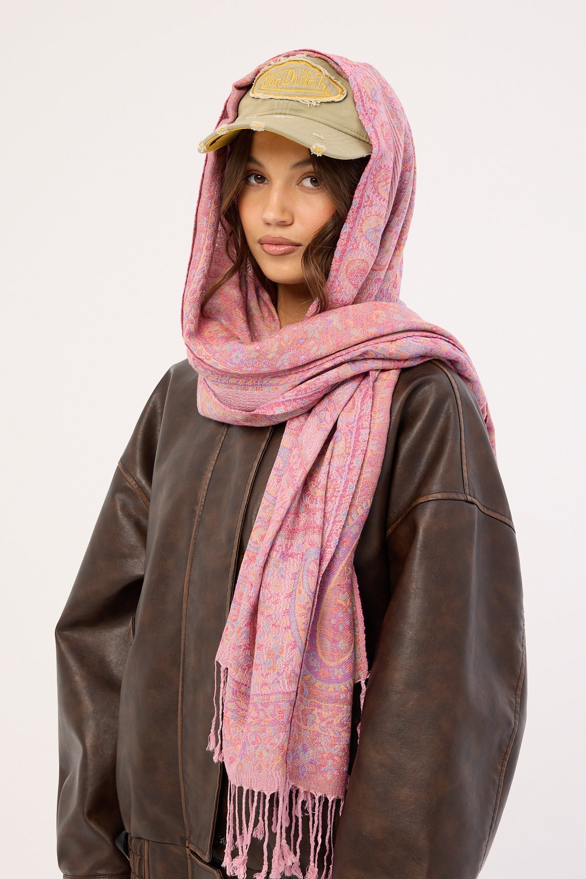 Token Sasha Shawl Pink