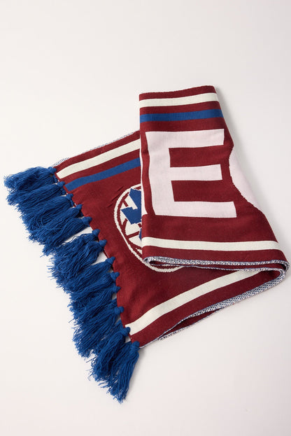 Neovision Supporter Knit Scarf Burgundy