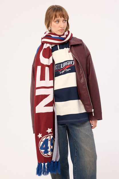 Neovision Supporter Knit Scarf Burgundy