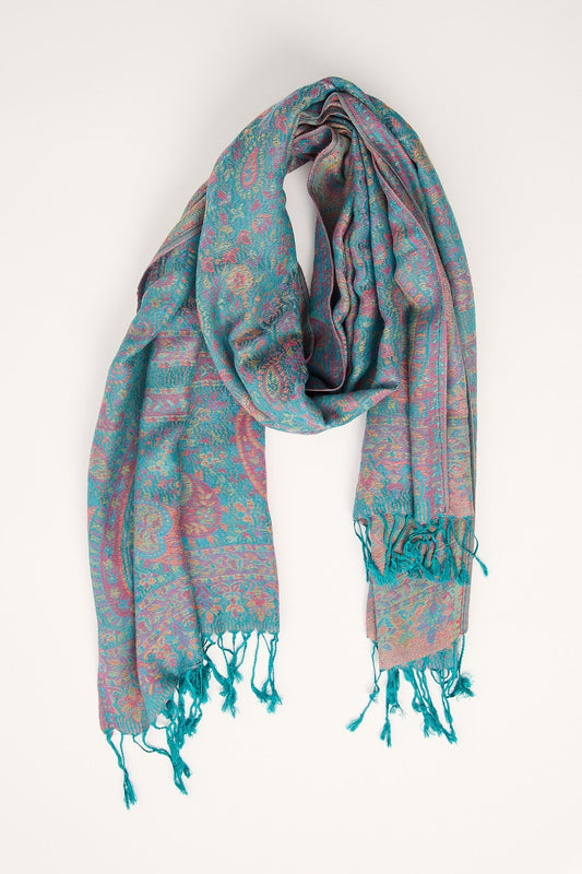 Token Sasha Shawl Turquoise