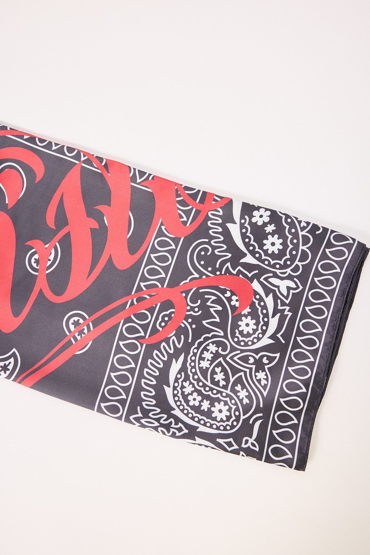 Neovision Script Bandana Scarf Black