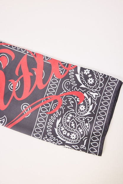 Neovision Script Bandana Scarf Black