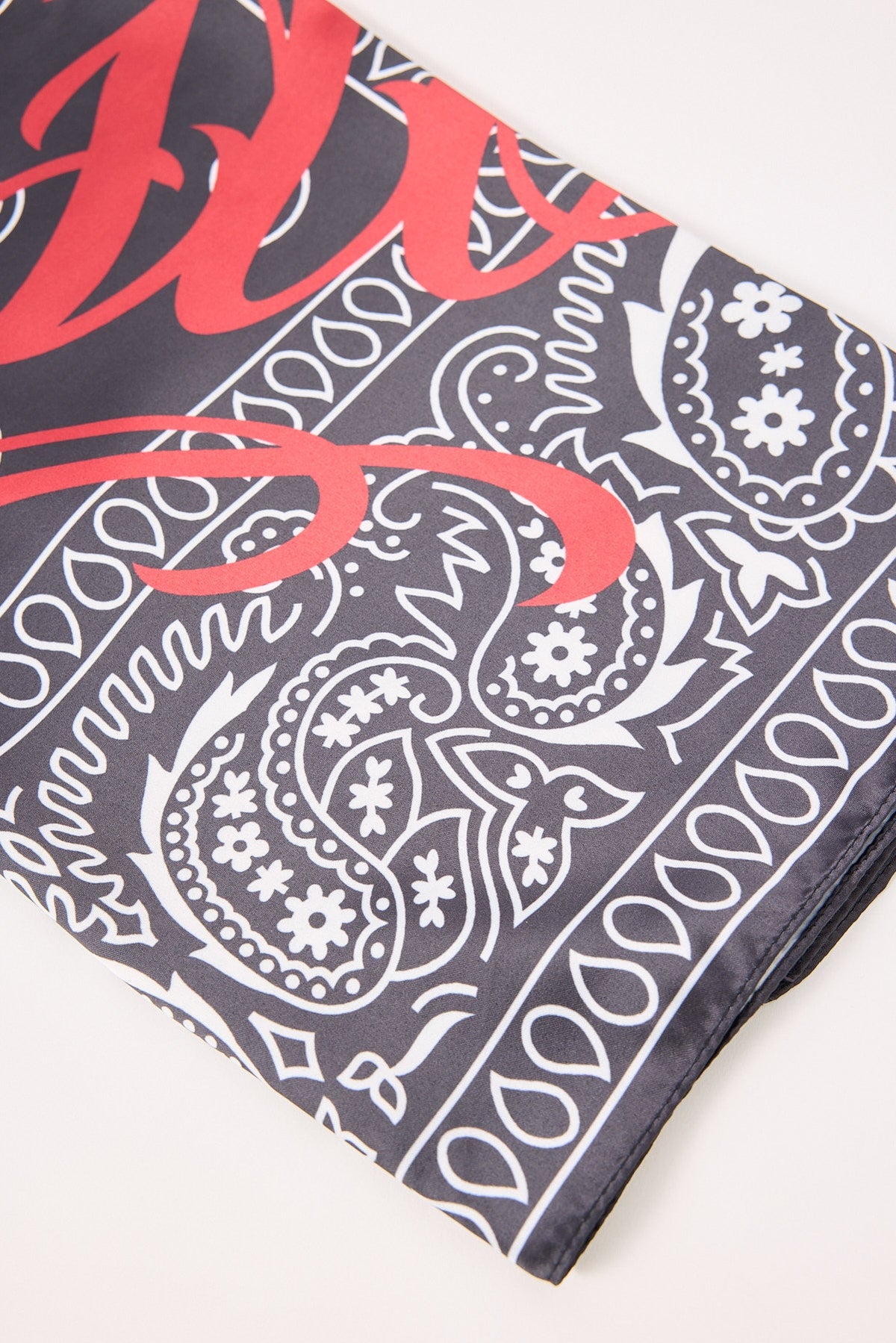 Neovision Script Bandana Scarf Black